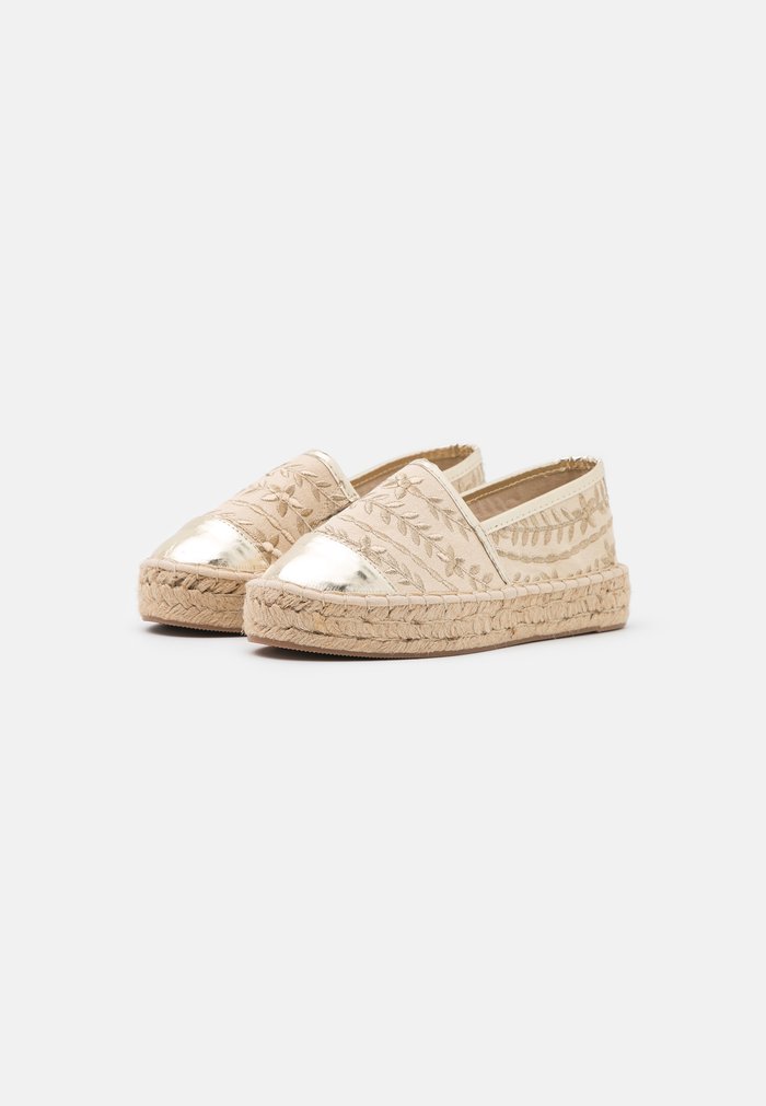 Chaussure Basse Anna Field Espadrillas Slip on Doré Femme | ATH-8281492